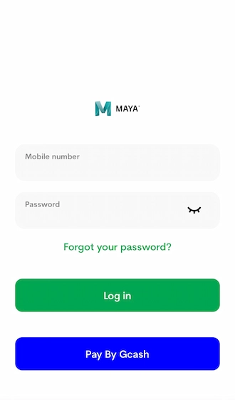 Step 3: Log in to your PayMaya account and make a payment.