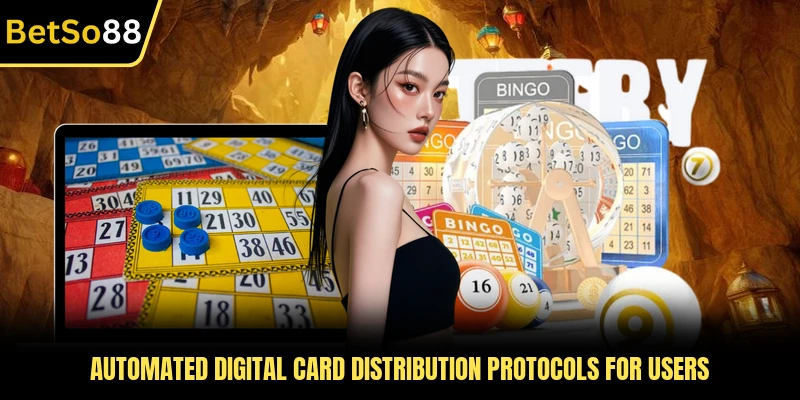 Automated digital card distribution protocols for users