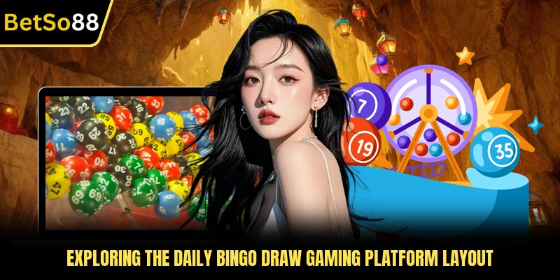 Exploring the Daily Bingo Draw gaming platform layout