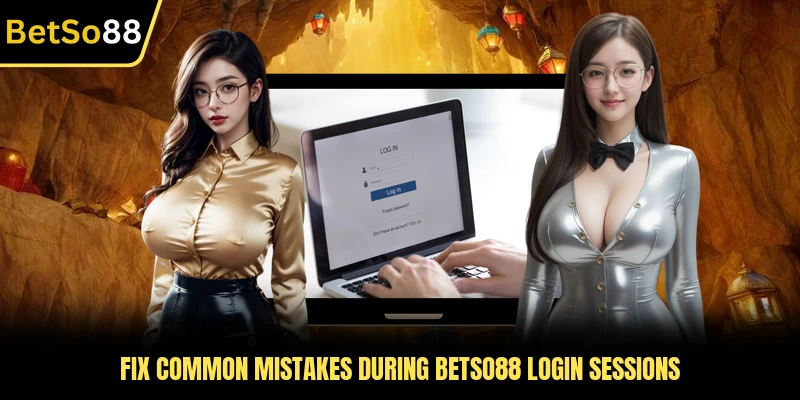 Fix common mistakes during BETSO88 login sessions