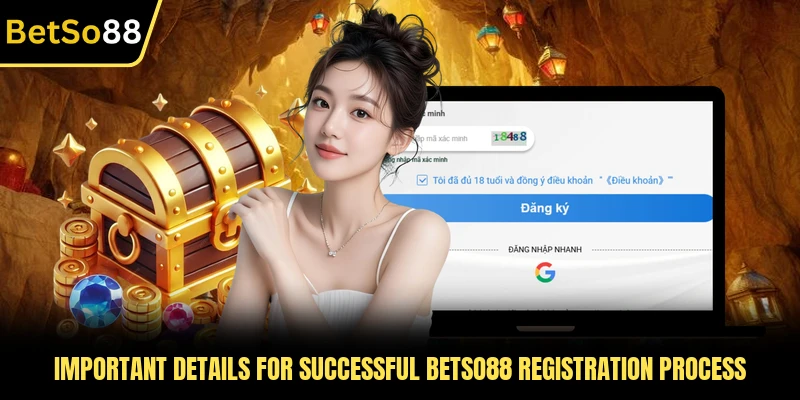 Important details for successful BETSO88 registration process