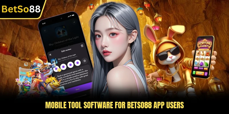 Mobile tool software for BETSO88 app users