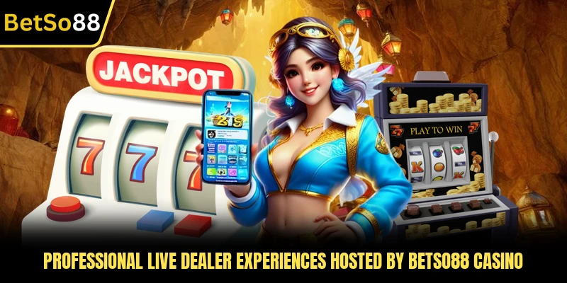 Professional live dealer experiences hosted by BETSO88 casino