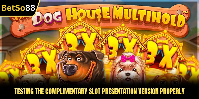 Testing the complimentary slot presentation version properly