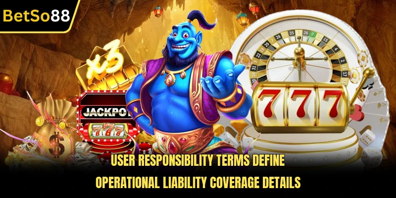 User responsibility terms define operational liability coverage details